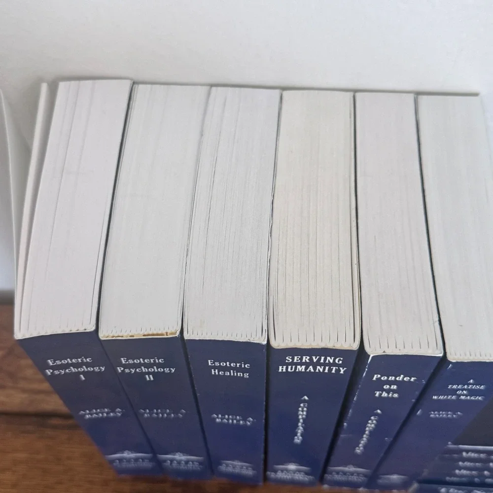 Alice A Bailey 11 Book Lot Lucis Esoteric Occult Theosophy Seven Rays Magic